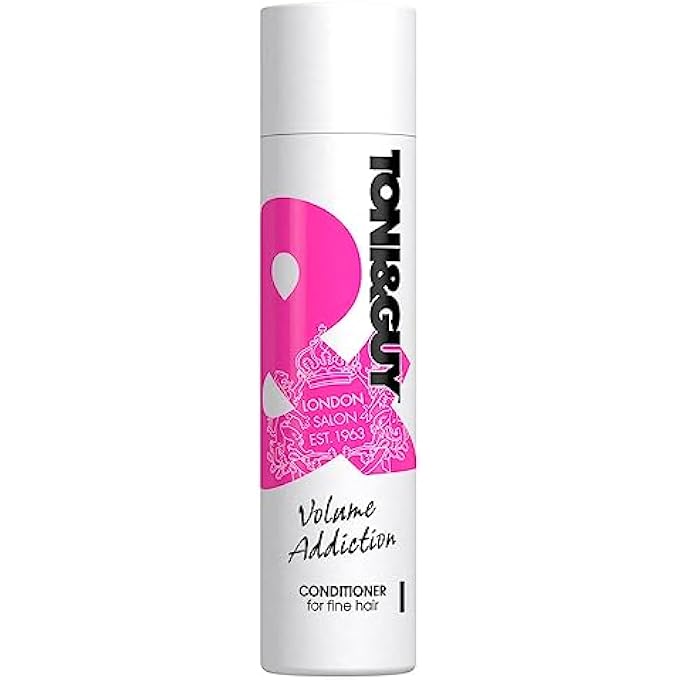 Toni & Guy VOLUME ADDICTION VOLUMIZING CONDITIONER FOR FINE FLAT HAIR AND BOUNCE TO THIN HAIR, 250ML - Image 1